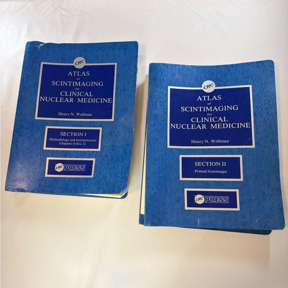 Atlas of Scintimaging for Clinical Nuclear Medicine Henry Wellman CRC Press 2Vol